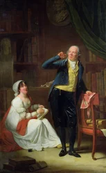 Jacques Delille (1738-1813) ja hänen vaimonsa, 1802